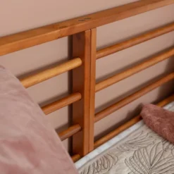 Mid Century Modern Solid Wood Spindle Daybed - Saracina Home -Saracina Home Shop GUEST af1c9108 875a 4c52 90d1 f1c92de79242