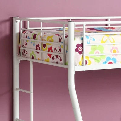 Twin Over Full Analise Metal Bunk Bed - Saracina Home 5 Twin Over Full Analise Metal Bunk Bed - Saracina Home - Image 4