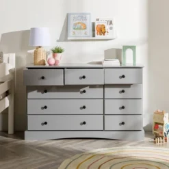 Lauren Classic Transitional 9 Drawer Dresser Storage - Saracina Home -Saracina Home Shop GUEST ba14fec0 0827 4d0a 90fa b7fa9753a2d4