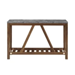 Taylen A Frame Farmhouse Entryway Console Table - Saracina Home -Saracina Home Shop GUEST bee6cb8c 47f1 44ce 80f1 d449b4a5270d