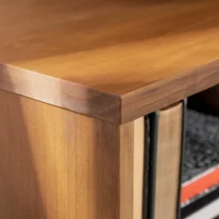 Cara Mid-Century Modern 3 Drawer TV Stand For TVs Up To 65" - Saracina Home -Saracina Home Shop GUEST c0771c8f 1199 4b9d aa3f 8f005f897cbe