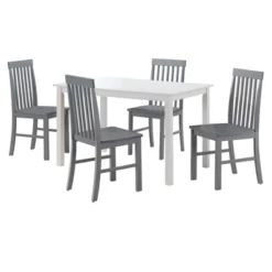 5pc Modern Two-Toned Kitchen Dining Set - Saracina Home -Saracina Home Shop GUEST c1ed1eed 1e08 4e0e b6dd a1dfd0451908