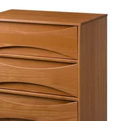 Mid-Century Modern Contoured 5 Drawer Chest Of Drawers - Saracina Home 33 Mid-Century Modern Contoured 5 Drawer Chest Of Drawers - Saracina Home -Saracina Home Shop GUEST c27c7fcf f0c0 42b6 8b83 888be9d75160