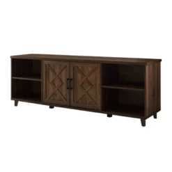 Whitton Modern Transitional Geometric 2 Door TV Stand For TVs Up To 80" - Saracina Home -Saracina Home Shop GUEST c335fd50 cc2d 4566 af46 ad37b12682c4