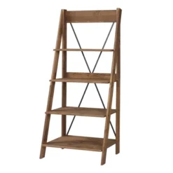 68.25" Boho 4 Tier Solid Wood Ladder Bookshelf Plant Stand - Saracina Home -Saracina Home Shop GUEST c869c4b2 7d23 4772 9ba1 7d8e83863675
