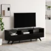 Mid-Century Modern Low TV Stand With Storage For TVs Up To 80" - Saracina Home -Saracina Home Shop GUEST c9195478 00b9 4bdd a971 22a53520672b
