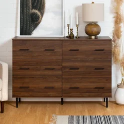 Higgins Modern Horizontal 6 Drawer Dresser - Saracina Home -Saracina Home Shop GUEST c9ff3ec5 25b1 4305 9a98 971ba54ab06c
