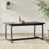 Saracina Home 66" Modern Acacia Slatted Rectangle Outdoor Dining Table -Saracina Home Shop GUEST cc18138d c593 4933 b2d0 47b44925bf1a