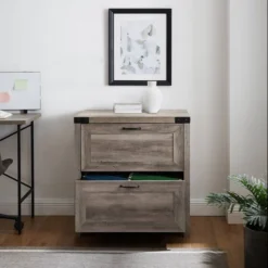 Rustic Farmhouse 2 Drawer File Cabinet - Saracina Home -Saracina Home Shop GUEST cd09ecfd 2800 45ff b975 ac1de6453ea1