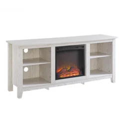 Ackerman Modern Transitional Fireplace TV Stand For TVs Up To 65" - Saracina Home -Saracina Home Shop GUEST cdc24cda 1c04 4c8f b844 69569699a514