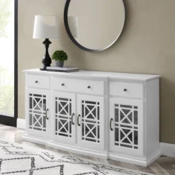 Selma Transitional 3 Tiered Ornate Fretwork Door Sideboard - Saracina Home -Saracina Home Shop GUEST cdf6c707 00c3 48fa a445 4ef1444609de