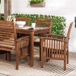 Ravenscroft 7pc Acacia Wood Patio Dining Set - Saracina Home -Saracina Home Shop GUEST cf137a87 7e75 4fce be77 4ff13e54d304