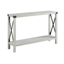 Sophie Rustic Industrial X Frame Entry Table - Saracina Home -Saracina Home Shop GUEST cf5bf7c8 47e9 4b55 841d 5247188cac9a