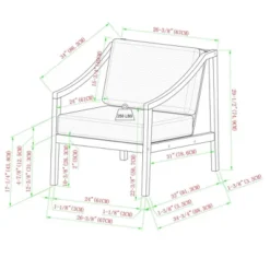 Saracina Home Mid-Century Modern Slatted Outdoor Acacia Arm Chair With Cushion 13 Saracina Home Mid-Century Modern Slatted Outdoor Acacia Arm Chair With Cushion -Saracina Home Shop GUEST d02019b5 cfda 43ca aa82 f0818f3c14cb