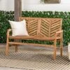 Slatted Chevron Acacia Wood Patio Loveseat – Saracina Home 2 Slatted Chevron Acacia Wood Patio Loveseat – Saracina Home -Saracina Home Shop GUEST d191a47e fd48 483e 8062 5f7d7c651384