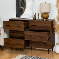 Higgins Modern Horizontal 6 Drawer Dresser - Saracina Home -Saracina Home Shop GUEST d4a007e9 9d47 4c0b b108 e3f2f1382d5a