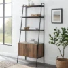 72" Open Shelf And Closed Storage Cabinet Ladder Bookcase - Saracina Home 2 72" Open Shelf And Closed Storage Cabinet Ladder Bookcase - Saracina Home -Saracina Home Shop GUEST d5ed9a6a d33c 44a1 8ab7 7d7146b0027f