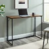 Maxwell Modern Glam Simple Y Leg Writing Desk Dark Walnut - Saracina Home -Saracina Home Shop GUEST dbf3f608 20e8 41c8 afd5 25a8cd00acc2