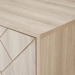 Vik Modern Boho 4 Door Herringbone TV Stand For TVs Up To 80" - Saracina Home -Saracina Home Shop GUEST dc6efbef b8ac 475f a48e a7b2b59eda7f