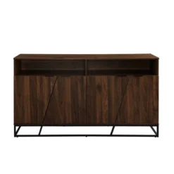 58" 4 Door Contemporary Storage Console Sideboard - Saracina Home -Saracina Home Shop GUEST dd5ab596 745c 4b54 a121 0ed44352f606