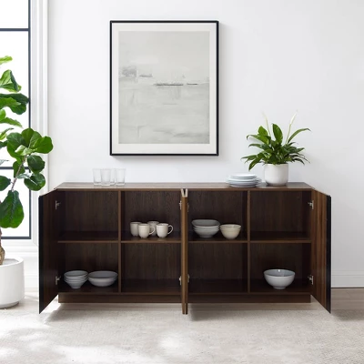 Contemporary Storage With 4 Doors Sideboard - Saracina Home 7 Contemporary Storage With 4 Doors Sideboard - Saracina Home - Image 5