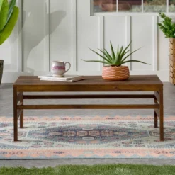 Outdoor Acacia Wood Slatted Coffee Table - Saracina Home 25 Outdoor Acacia Wood Slatted Coffee Table - Saracina Home -Saracina Home Shop GUEST debde3dc c192 4cba 810b c66f2eb01197