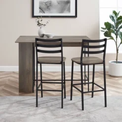 3pc Counter Height Drop Leaf Dining Set Gray Wash - Saracina Home 11 3pc Counter Height Drop Leaf Dining Set Gray Wash - Saracina Home -Saracina Home Shop GUEST e22cbfa9 8d5c 4f5b 8e8e 693bbfc7e5ae
