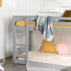 Twin Over Twin Wood Detachable Slat Bunk Bed - Saracina Home 32 Twin Over Twin Wood Detachable Slat Bunk Bed - Saracina Home -Saracina Home Shop GUEST e5eb4fe9 f17b 429e a72b dbad1aa70275