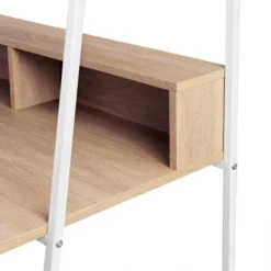 36" Writing Desk With Open Storage Ladder Bookshelf - Saracina Home 19 36" Writing Desk With Open Storage Ladder Bookshelf - Saracina Home -Saracina Home Shop GUEST e6b06f69 3c40 4d14 89cd a621a54542e1