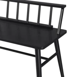 Transitional Low-Back Spindle Entryway Bench - Saracina Home -Saracina Home Shop GUEST e8b82c08 1f22 4fa6 b51c 656dba63a11a