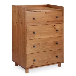 Katie Solid Wood Transitional Tray Top 4 Drawer Dresser - Saracina Home -Saracina Home Shop GUEST e921be28 77d8 4827 9799 4453c00cff32