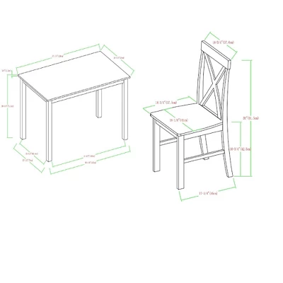 5pc Contemporary Transitional Dining Set - Saracina Home 9 5pc Contemporary Transitional Dining Set - Saracina Home - Image 7