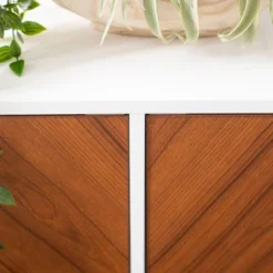 Angelo Modern Bookmatch 4 Door Sideboard - Saracina Home -Saracina Home Shop GUEST f233695f b1bd 43ec b967 91b1aa8a812d