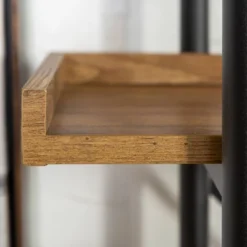 68" 5 Tray Shelf Urban Pipe X Back Bookshelf - Saracina Home -Saracina Home Shop GUEST f414af8b f462 42d1 a49d bd9647b53dec