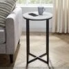 Vivian Glam X Leg Round Side Table - Saracina Home -Saracina Home Shop GUEST f6a0acc9 ab6d 4c3c 9bf3 d6512b2efd2e