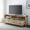 4 Drawer Farmhouse TV Stand For TVs Up To 80" - Saracina Home -Saracina Home Shop GUEST fc53e969 d6ad 444b a168 c43343c57c50