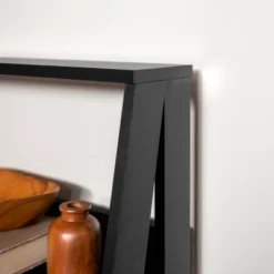 55" Thatcher Transitional Wood 4 Shelf Ladder Bookshelf - Saracina Home -Saracina Home Shop GUEST fdfab501 7dbb 4ada aea6 88e25c895dc0