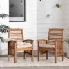 2pk Acacia Wood Patio Chairs With Cushions - Saracina Home 2 2pk Acacia Wood Patio Chairs With Cushions - Saracina Home -Saracina Home Shop GUEST ff132cf2 90fb 4c10 81eb 0cc544604f43